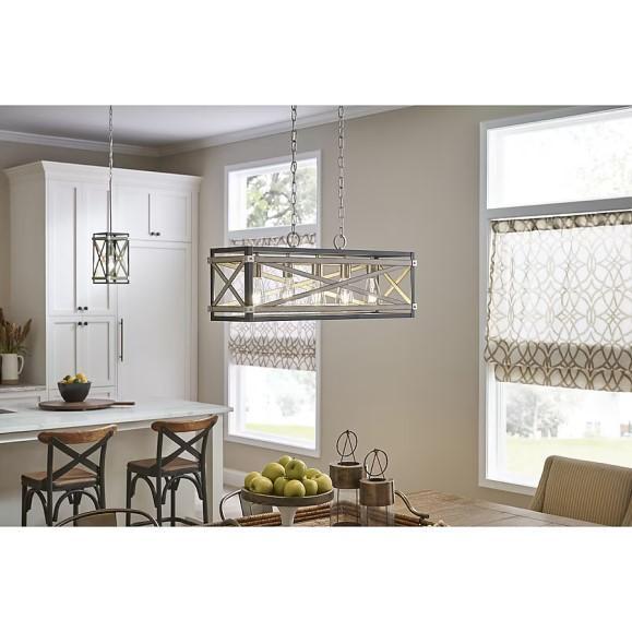 Kichler Stetton Linear Kitchen Island Light, Kobalt 40V Pole Saw Kit, Teknor Apex 75' Hose - MSRP $3,316
