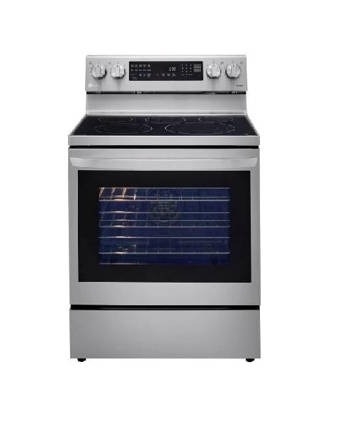 Appliances - LG LREL6325F 6.3 cu ft Electric Range with InstaView - MSRP $1,195