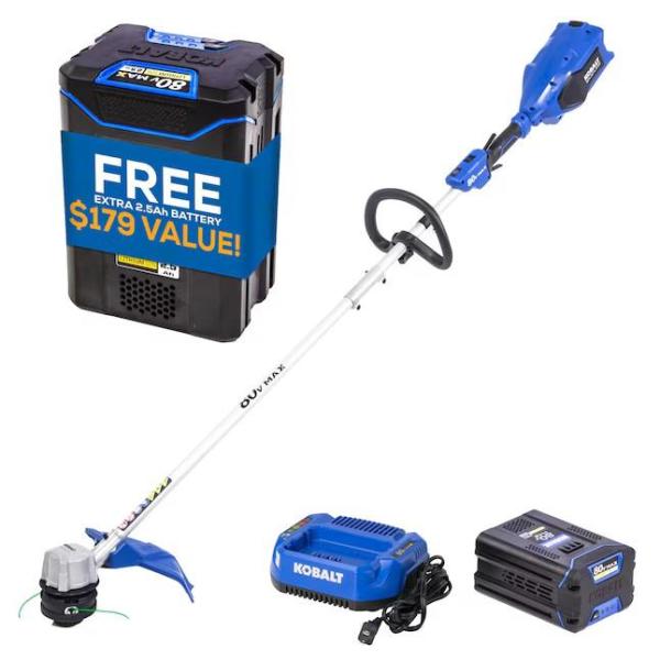 Kobalt Battery String Trimmer, Metabo Roofing Nailer, Project Source Deck-mount Kitchen Faucet - MSRP $4,048