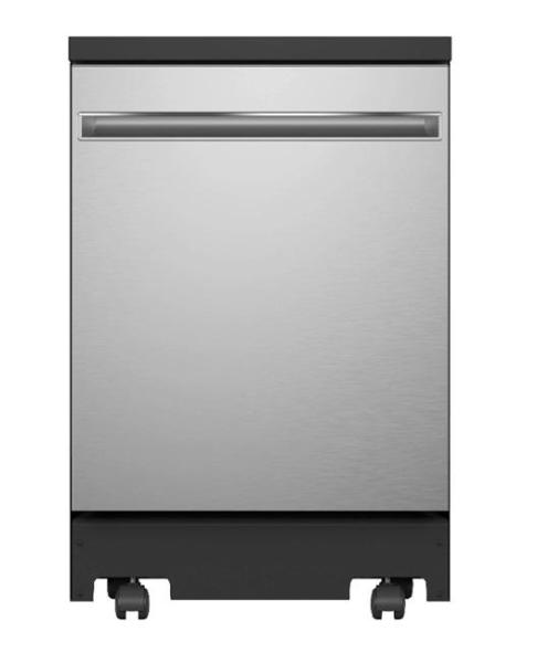 Appliances - GE GPT225SSLSS 23.625-in 54-Decibel Portable Dishwasher - MSRP $759