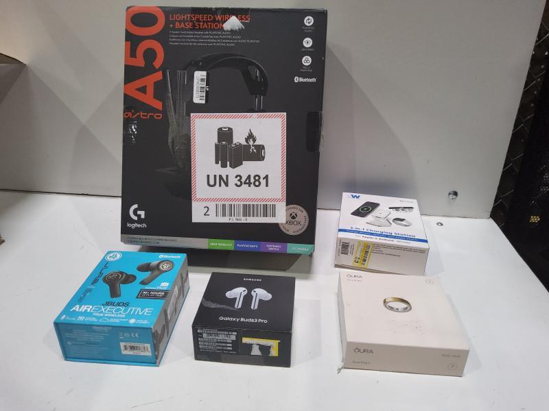 Electronics - Astro Logitech, Samsung, Jlab, Turle Beach, Heyday - Est Retail $965