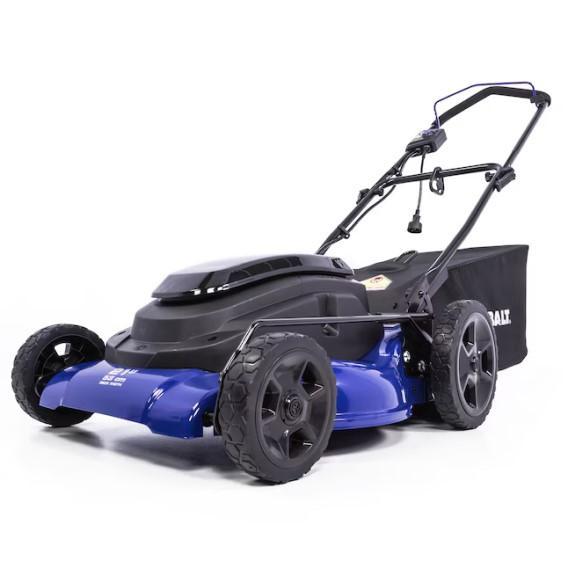 Kobalt Corded Lawn Mower, EGO Leaf Blower, Hilton LED Flush Mount Ceiling Light - MSRP $3,299