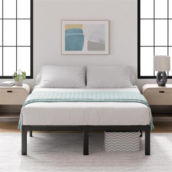 Zinus Yelena 14 Inch Metal Platform Bed Frame Steel Slat - MSRP $59