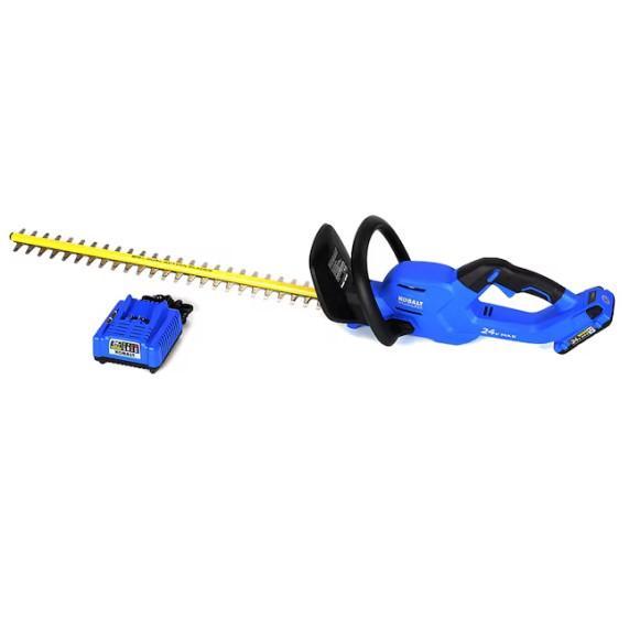 Kobalt 24V Hedge Trimmer, Style Selections Rocking Chair, Toughbuilt StackTech Tool Box - MSRP $2,136