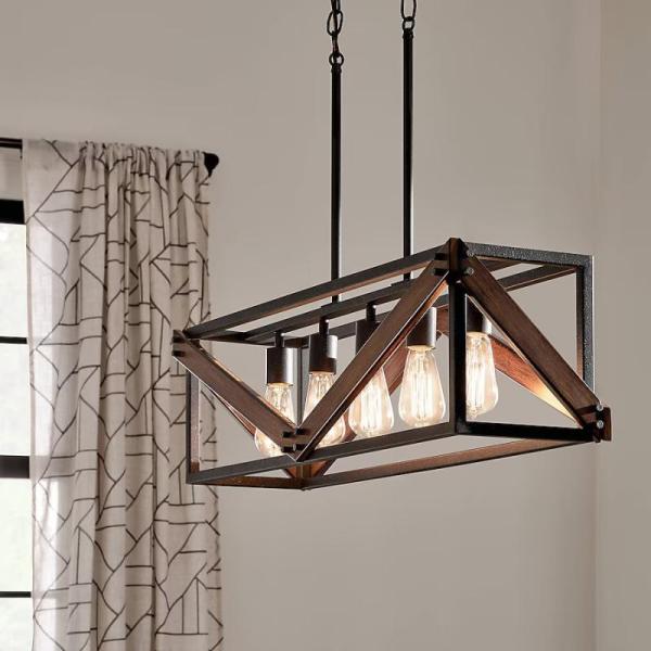 Kichler Barrington Linear Chandelier, Thunderbay Auger Powerhead, Kobalt Backpack Sprayer - MSRP $4,050