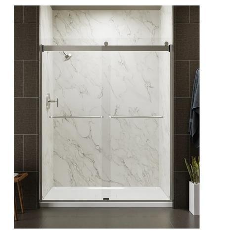 Kohler K-706015-L-MX Frameless Shower Door - MSRP $556