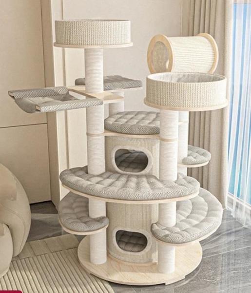 Truckload - Housewares - 66"Poplar Wood Large Cat Tower, 16.1'x23' Bounce House, GE Wall Air Conditioner - MSRP $43,151