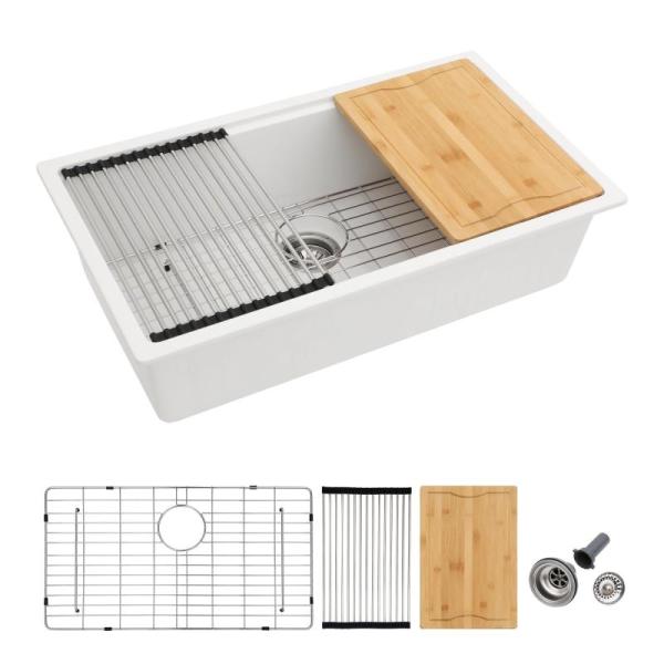 Home Improvement - Greymond Faux Brick Tile 3D Strip Wall Paneling, Dcolora White Kitchen Sink - MSRP $4,550