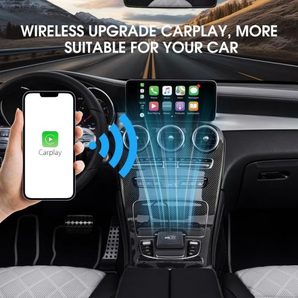 Wireless Accessories - ANTSHARE for iPhone 16 Plus Case, Wireless Carplay Adapter - MSRP $4,251