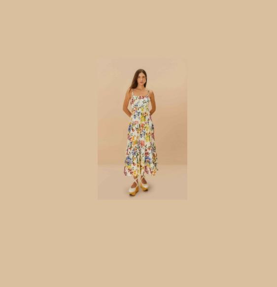 Apparel - Farm Rio Greek Garden Sleeveless Maxi Dress, Eileen Fisher Ankle Silk Pants, Faherty - Original MSRP $2,551