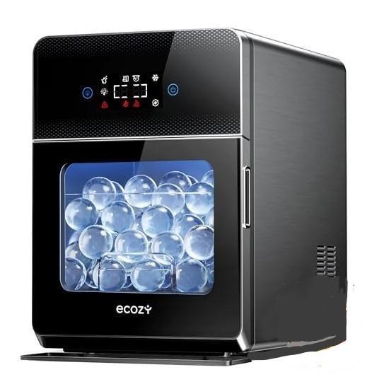 Ecozy Sphere Ice Maker, Colamy Accent Chair Set, Kate and Laurel Kasota Wall Mirror - MSRP $2,904