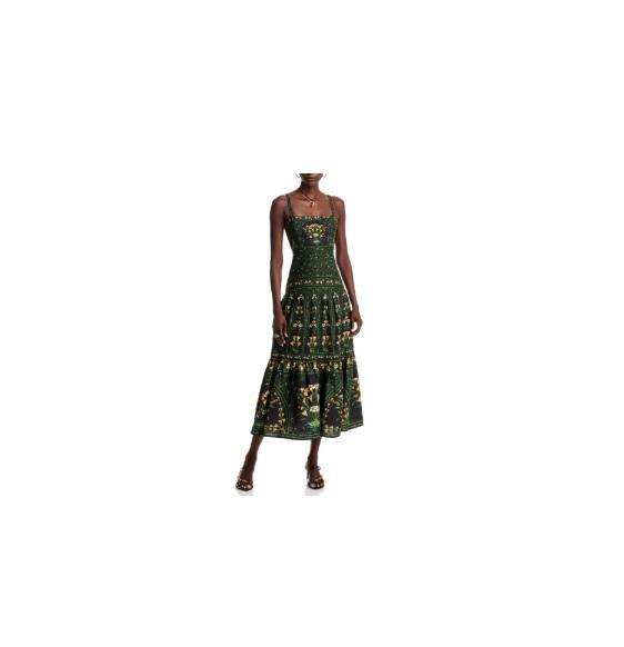 Apparel - Farm Rio Flowers Arch Sleeveless Maxi Dress, SPANX Sculpt OnCore Shapewear, Natori - Original MSRP $2,531