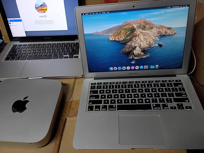 LOT OF 3 APPLE , 2 LAPTOPS 1 MAC MINI