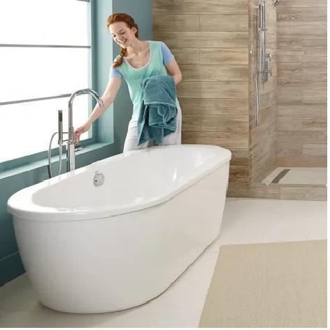 American Standard 2764014.011 Soaking Bathtub - MSRP $1,649