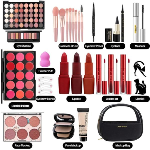 Bulk Lot of 2500 Miss Rose Cosmetics Mixed Makeup Products MSRP $5,786