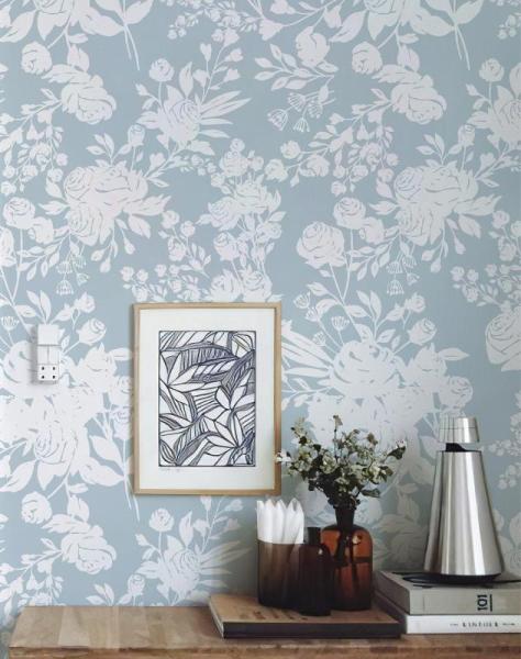Home Improvement - Peel and Stick Wallpaper, Hisoo Socket Fan Light - MSRP $2,885