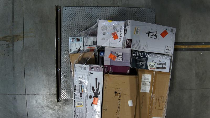 Lighting & Electrical - Generation Lighting, EDISLIVE, Progress Lighting, Zevni, IHOMEadore - Est Retail $11,541- 3plts