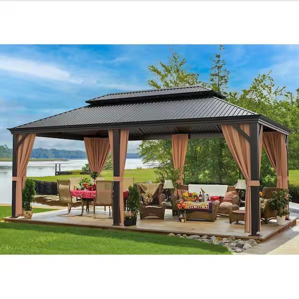 Doors & Windows - Aluminum Gazebo, Aluminum Storm Door, Sliding Barn Door - Est Retail $3,604- 1plt