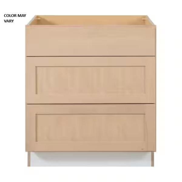 Mixed Lot - Hampton Bay Base Kitchen Cabinet, Window Well Covers, Paper Moving Blankets - Est Retail $1,407- 3plts