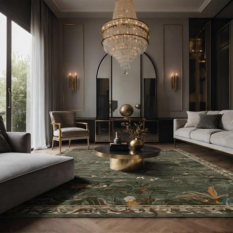 TRUCKLOAD - Home Decor - Bloomsbury Market Rug, Geometric Decorative Carpet, Marcy Barrel Chair - MSRP $47,606