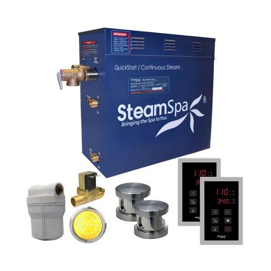 Fixtures - SteamSpa Steam Shower Kit, Fresca Medicine Cabinet, Summit Beverage Cooler - MSRP $6,521