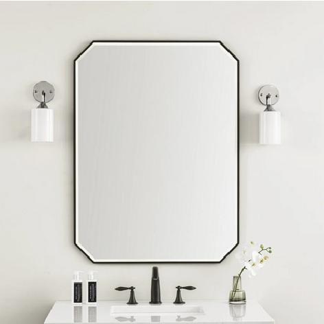 James Martin Vanities 715-MO30-MB Framed Bathroom Wall Mirror - MSRP $575