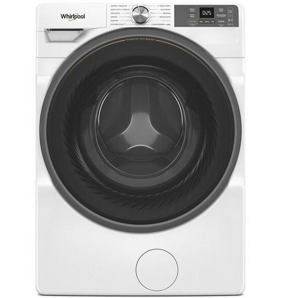 Whirlpool 4.5 Cu. Ft. Smart Front Load Washer in White - MSRP $1,084