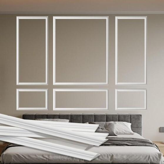 Home Improvement - Coengwui Wall Molding Kit, Hungbak Wall Molding Kit, GyroVu Table Lamps - MSRP $6,156