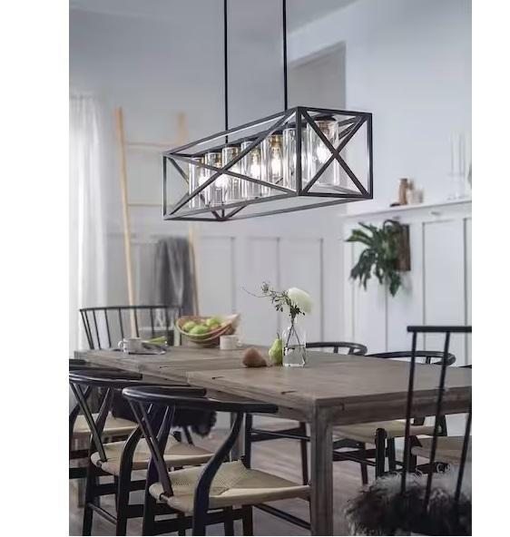 Lighting & Electrical - Kichler, Storm Shell, JONATHAN Y, Fanaway, EDISLIVE, Hampton Bay, Eglo - Est Retail $2,802
