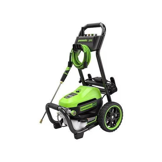 Greenworks 2500PSI Pressure Washer, ThunderBay Power Auger, Boltz 52" Ceiling Fan - MSRP $3,284