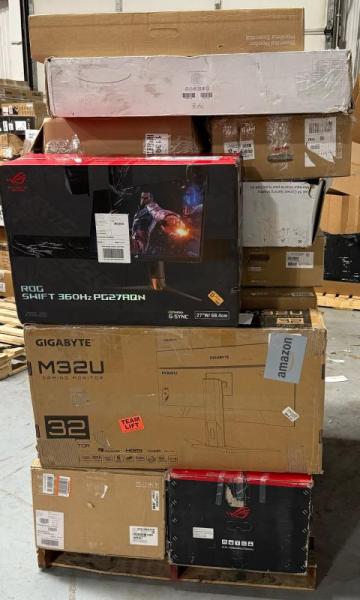 SALVAGE Monitors - Corsair, Samsung, LG, MSI, Asus - MSRP $33,568