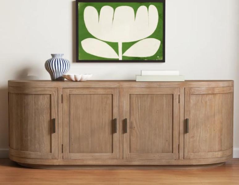 Truckload -Housewares - Rudi Solid Wood TV Stand, Hiram 6 Drawer 64"W Wood Dresser, 62"TV Stand w/Drawers -MSRP $60,574
