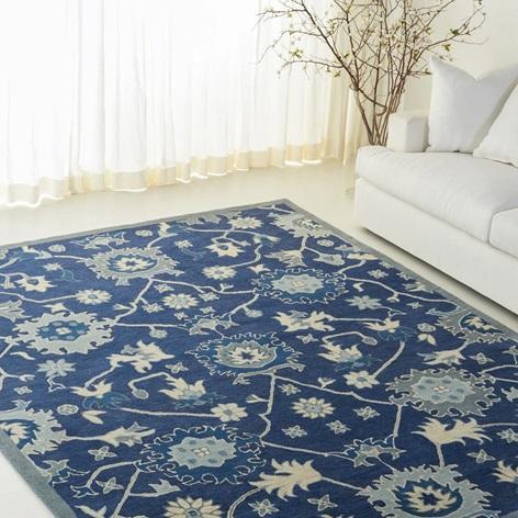TRUCKLOAD - Home Decor - Ralph Lauren Floral Rug, Bellfield Bed, Raynette Wicker Chat Set - MSRP $49,449