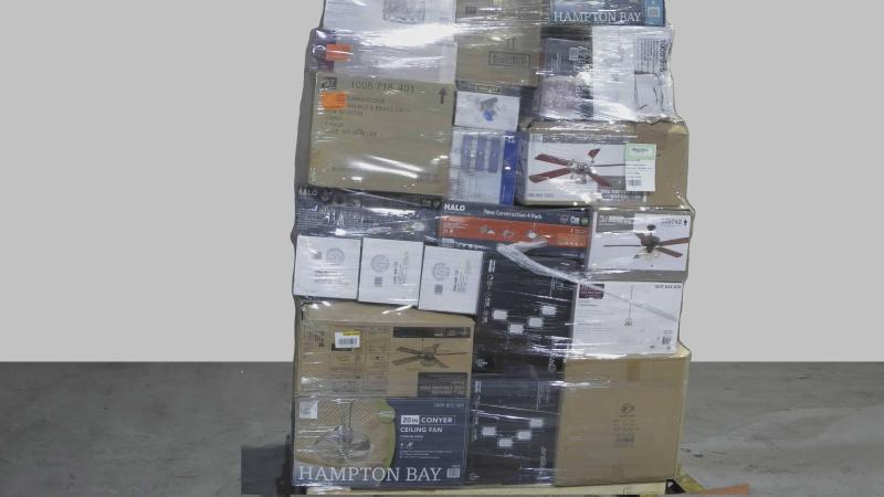 Lighting & Electrical - GE, Halo, CAT5E, Townly, HDC - Est Retail $10,359- 3plts