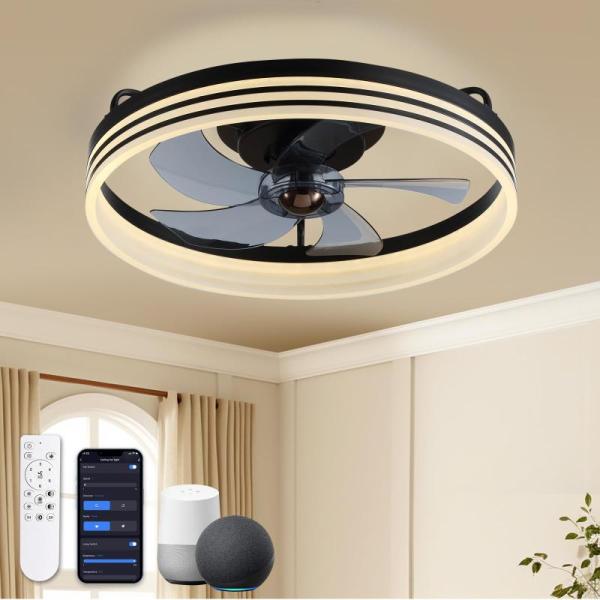 Home Improvement - LUDOMIDE Flush Mount Ceiling Fan, Landscape Path Lights - MSRP $7,692