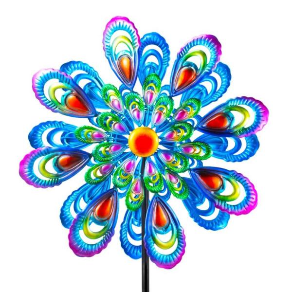 Lawn & Garden - Metal Garden Trellis, Peacock Wind Spinner, Lace Parasol, Drip Irrigation System - MSRP $2,919