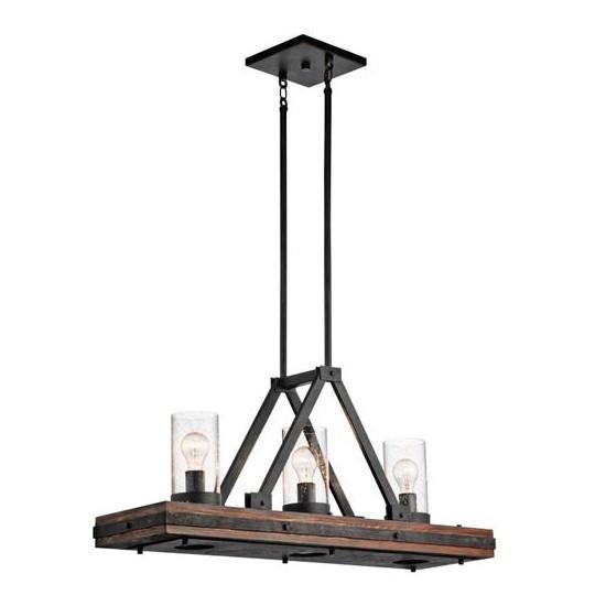 Fixtures - Kichler Chandelier, Real Flame Fireplace, Roseto Mirror - MSRP $5,144