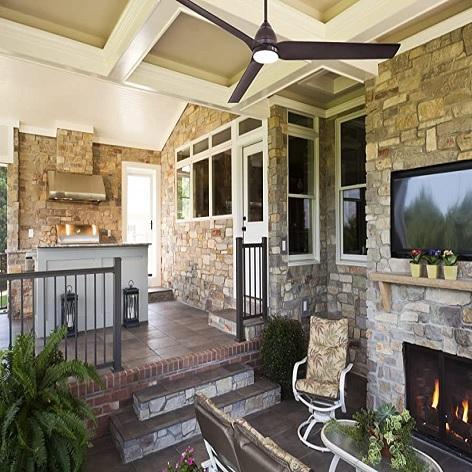 MinkaAire F754L-KA Indoor / Outdoor LED Ceiling Fan - MSRP $579