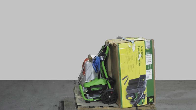 Allen & Roth Navy Chair, 4-in-1 Multi-Position Hand Truck, Primo TL BLK/SS Paddle, Flex Hose - MSRP $4,750
