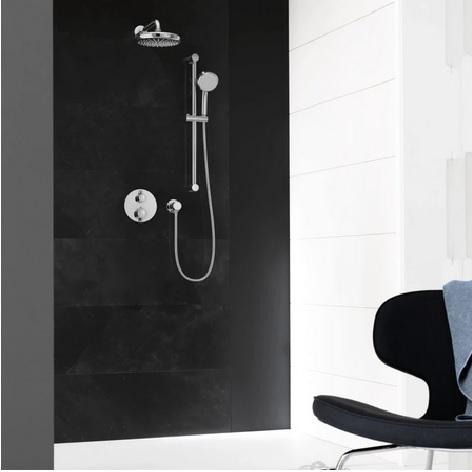 Grohe 34745000 Thermostatic Shower System - MSRP $1,033
