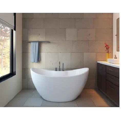 A and E Bath Turin-56-NF Acrylic Soaking Tub - MSRP $1,984