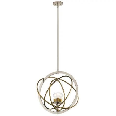 Kichler 44202PN Globe Chandelier - MSRP $317