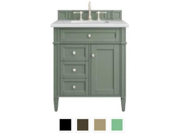 James Martin Vanities 650-V30-SC-3AF - Bathroom Vanity Set - MSRP $1,996