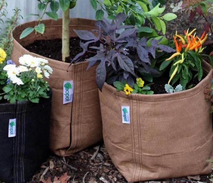 Truckload-Lawn & Garden-Name Brand Fabric Garden Pots, New and Retail Ready-MSRP $152,755