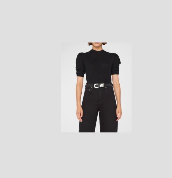 Apparel - FRAME Ruched Sleeve Sweater, The Reboot High Rise Ankle Bootcut Jeans, Wit & Wisdom - Original MSRP $2,326