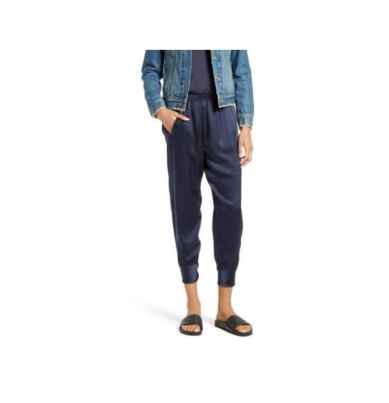 Apparel - Vince Slim Satin Jogger Pants, Betsy & Adam, Beach Riot, BECCA, L'Agence, La Blanca - Original MSRP $5,305