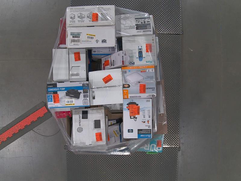 Plumbing - Panasonic, Cadet, BWE, Taco Comfort Solutions, Everbilt, Febco, Google, Glacier Bay - Est Retail $9,477