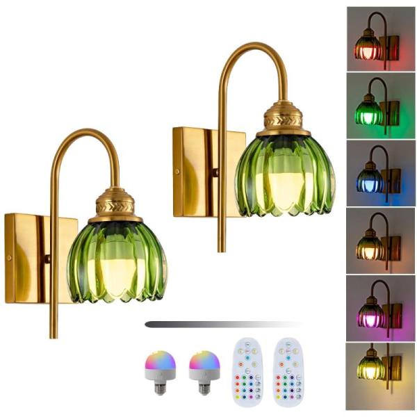Home Improvement - DORESshop 17" Grey Wood Farmhouse Chandelier, YEEZEMA Battery Operated Wall Sconces - MSRP $4,773