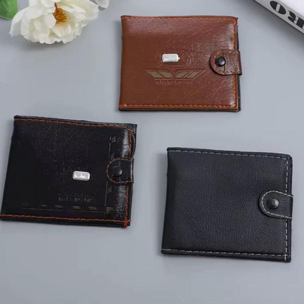 240 New Mens Vintage Style Wallets - Assorted Designs and Colors