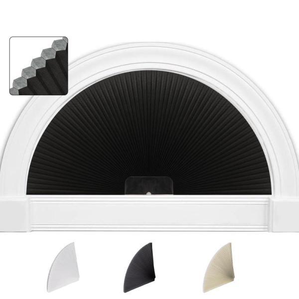 SSEEYE Arch Window Blackout Shades - MSRP $36